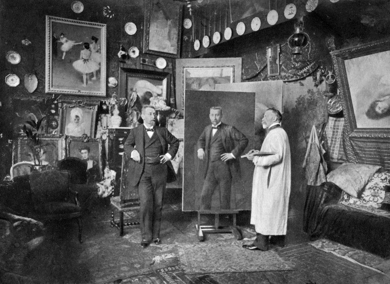 Fransız ressam Louis-Robert Carrier-Belleuse, Doktor Boyen