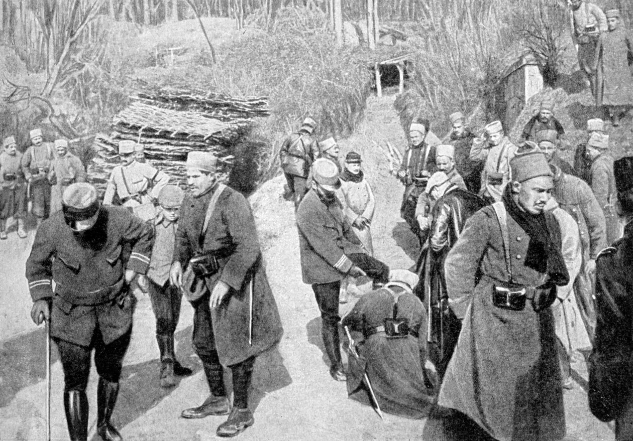Picardy'deki Fransız sömürge askerleri, Fransa, I. Dünya Savaşı, 1915 by Unbekannt