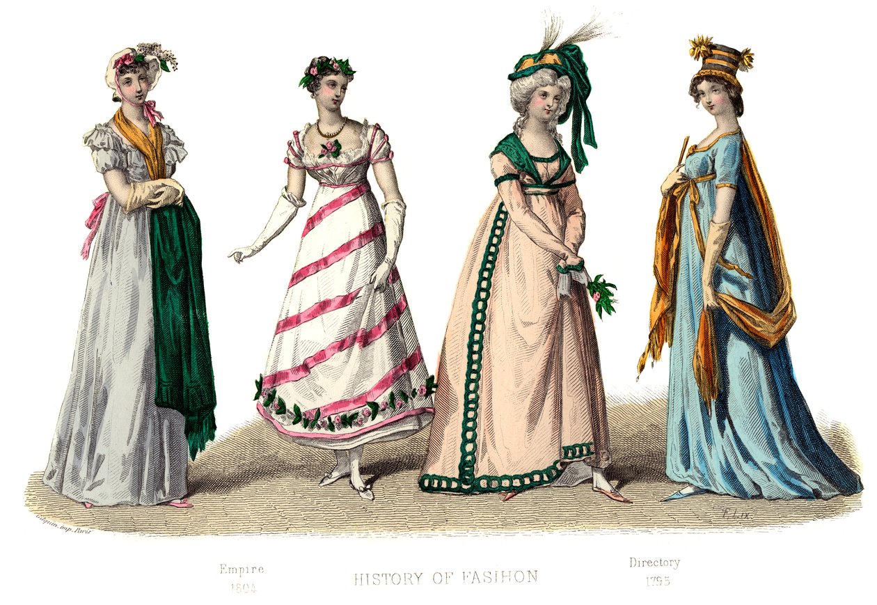 Fransız kostümü: İmparatorluk, 1882 by Unbekannt