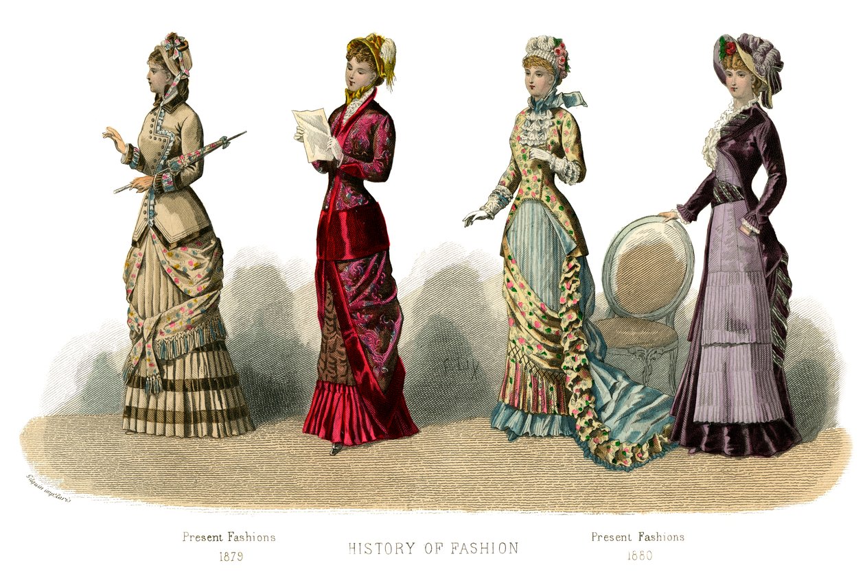 Fransız kostümü: Mevcut Moda, 1882 by Unbekannt