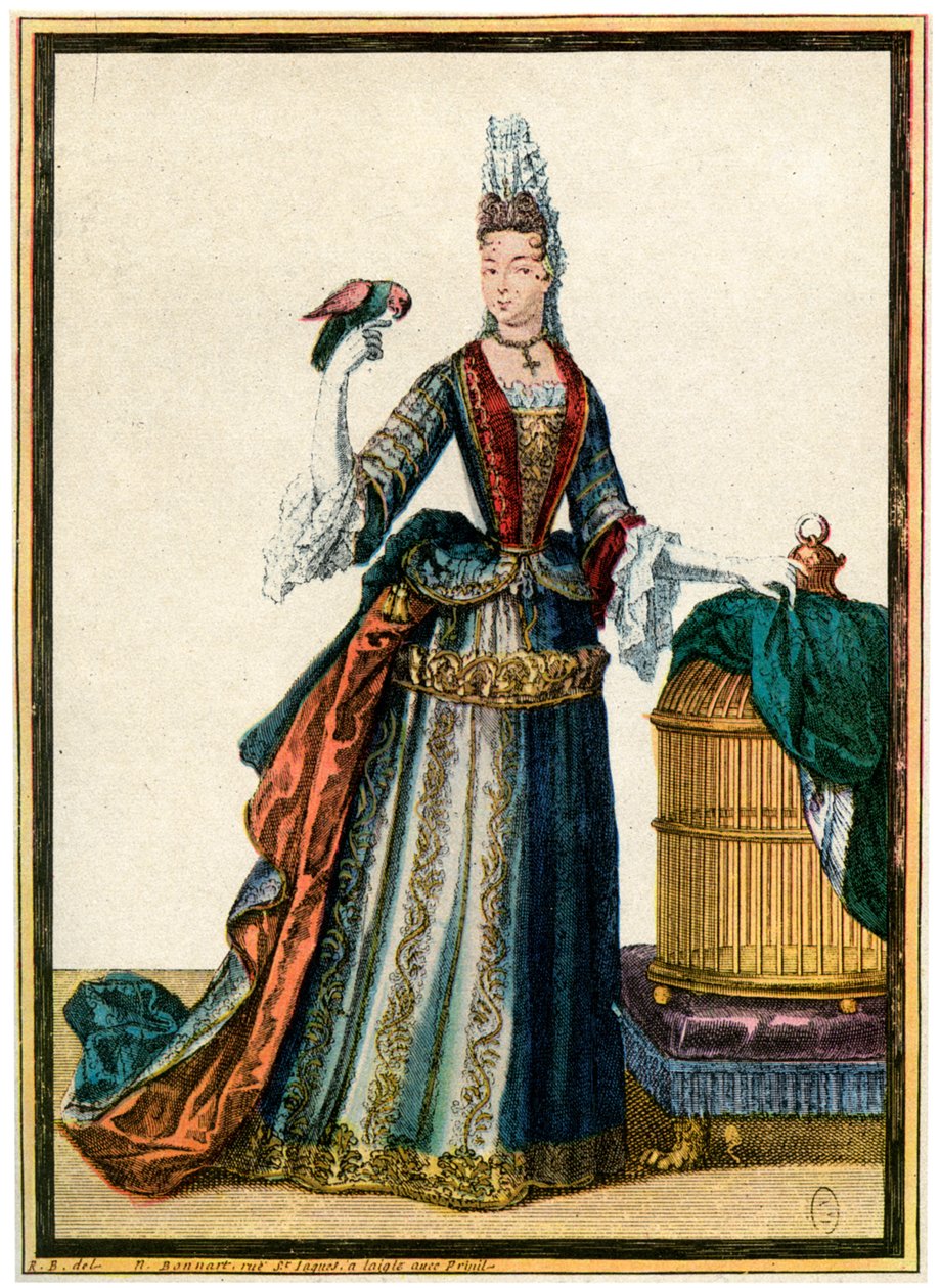 Louis XIV döneminde Fransız modası, 1938 by Unbekannt