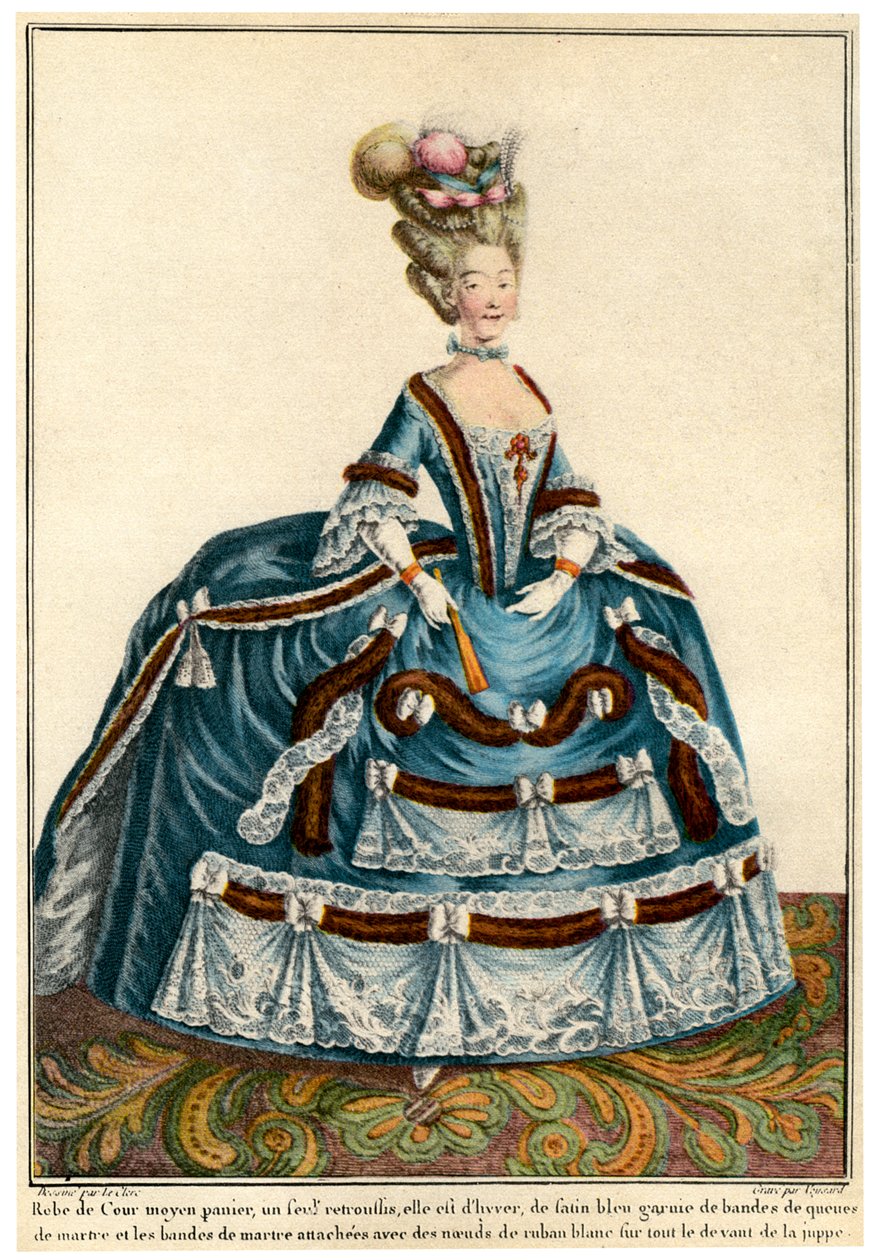 Louis XV döneminde Fransız modası, 1938 by Unbekannt