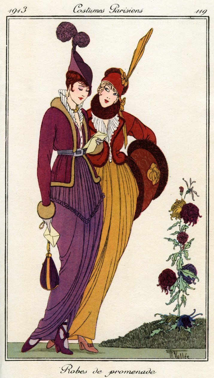 20. yüzyılın Fransız modası, 1913 1938 by Unbekannt