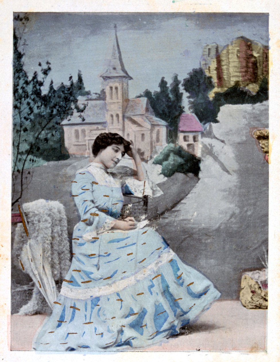 Fransız kartpostal, c1900 by Unbekannt