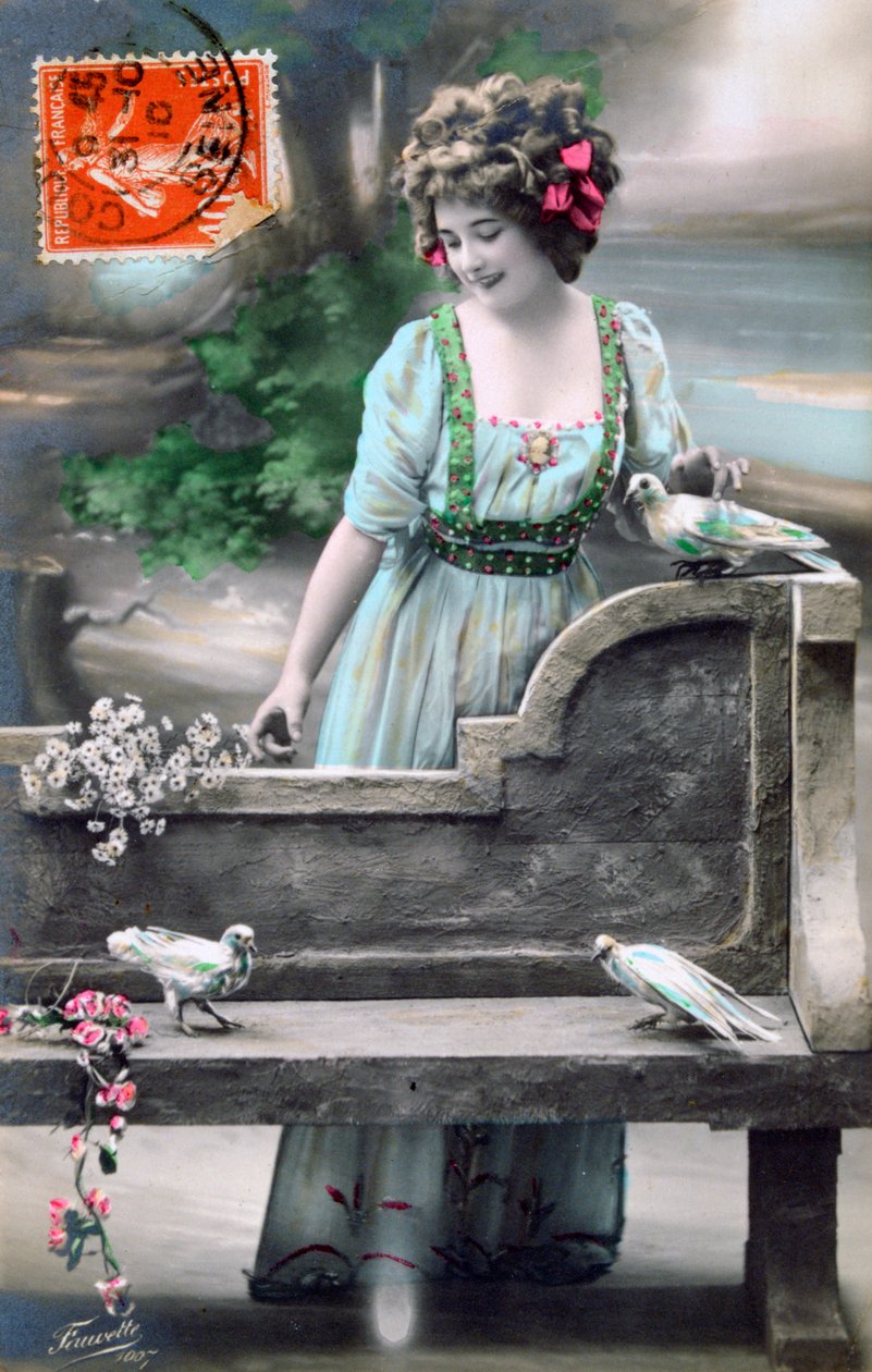 Fransız kartpostal, c1900 by Unbekannt
