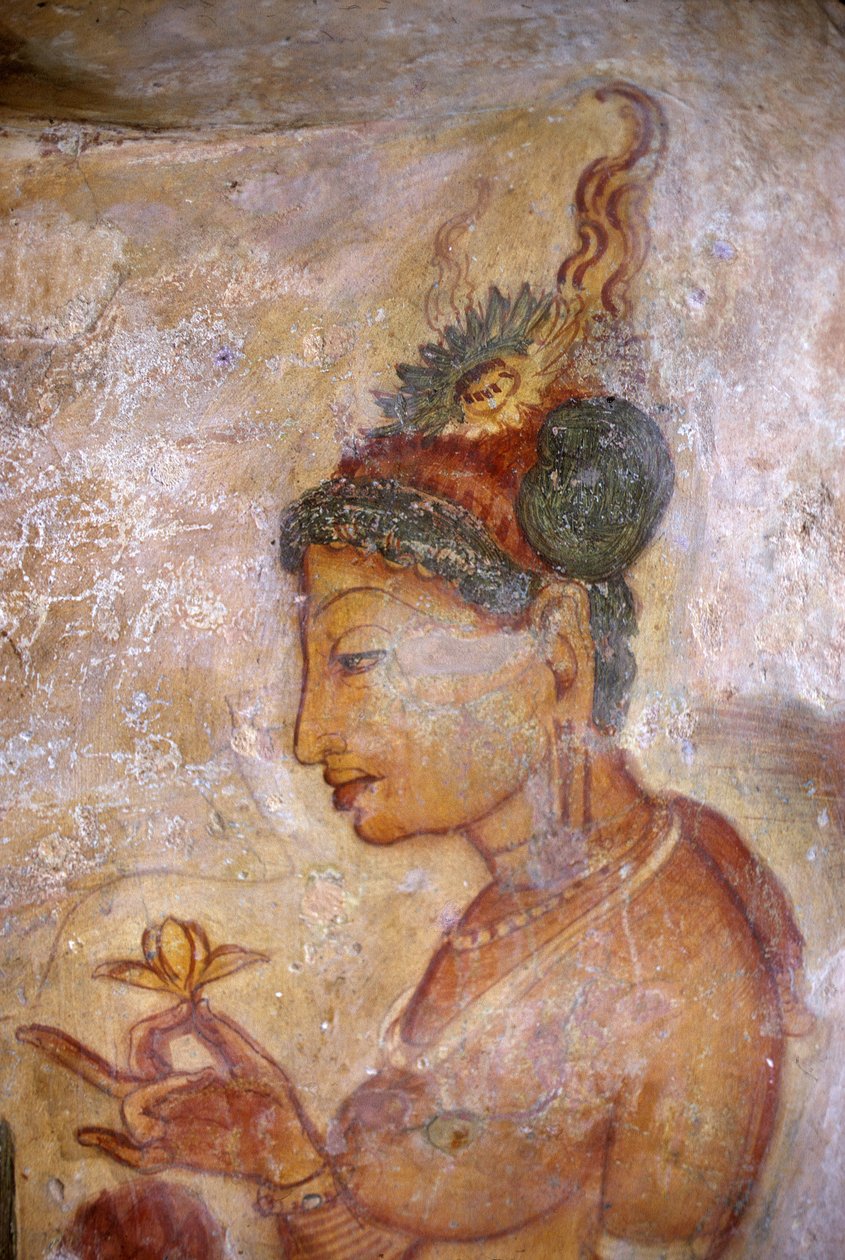 Fresk/Sigiriya Hanımları/Sri Lanka by Unbekannt