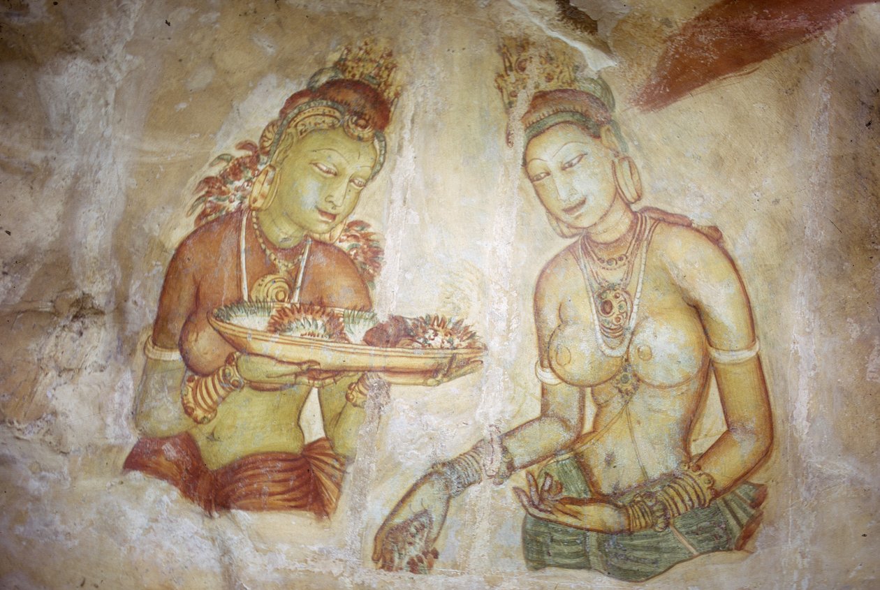 Fresk/Sigiriya Hanımları/Sri Lanka by Unbekannt