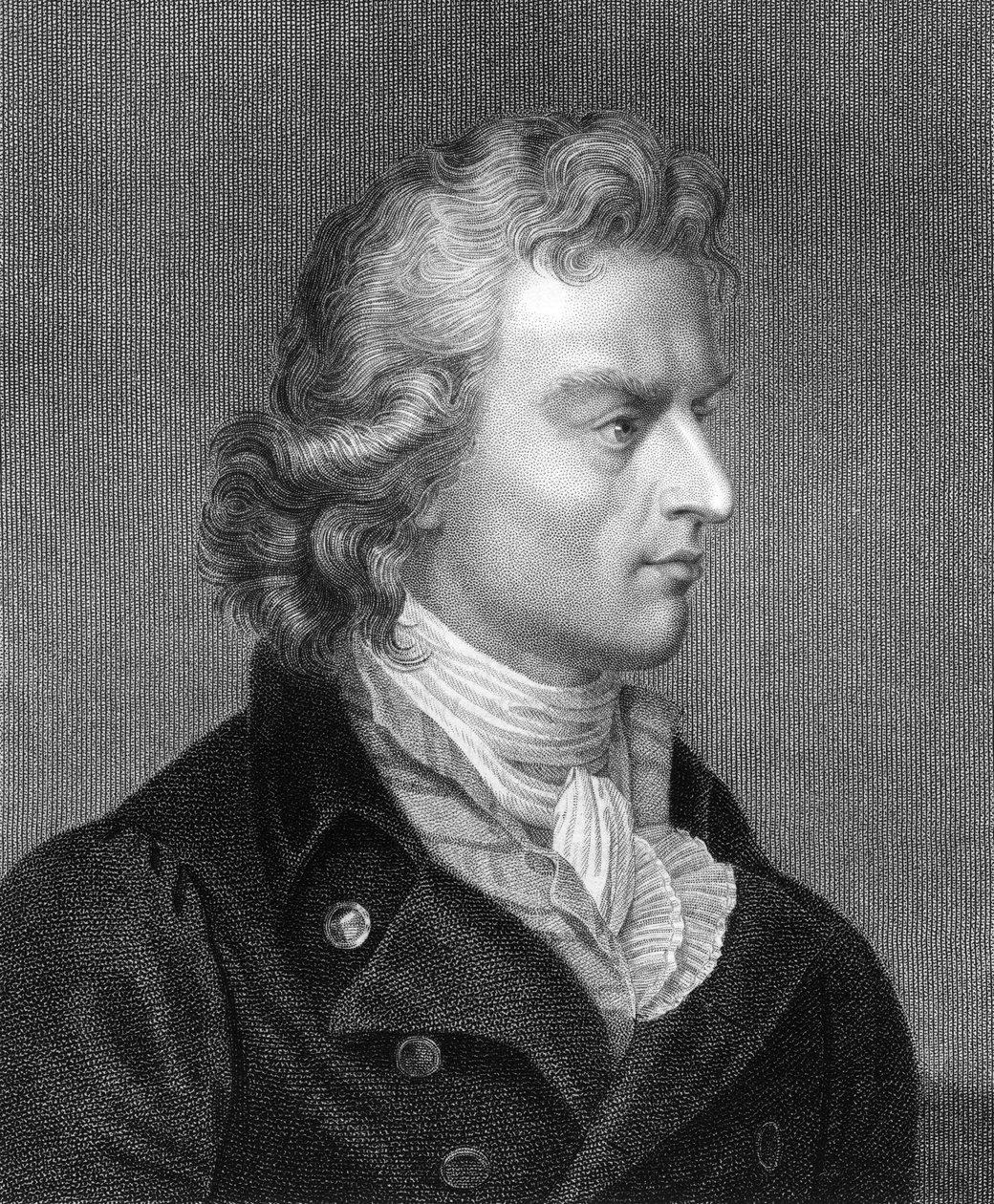 Friedrich Schiller, Alman şair, filozof, tarihçi ve oyun yazarı, 1836 by Unbekannt
