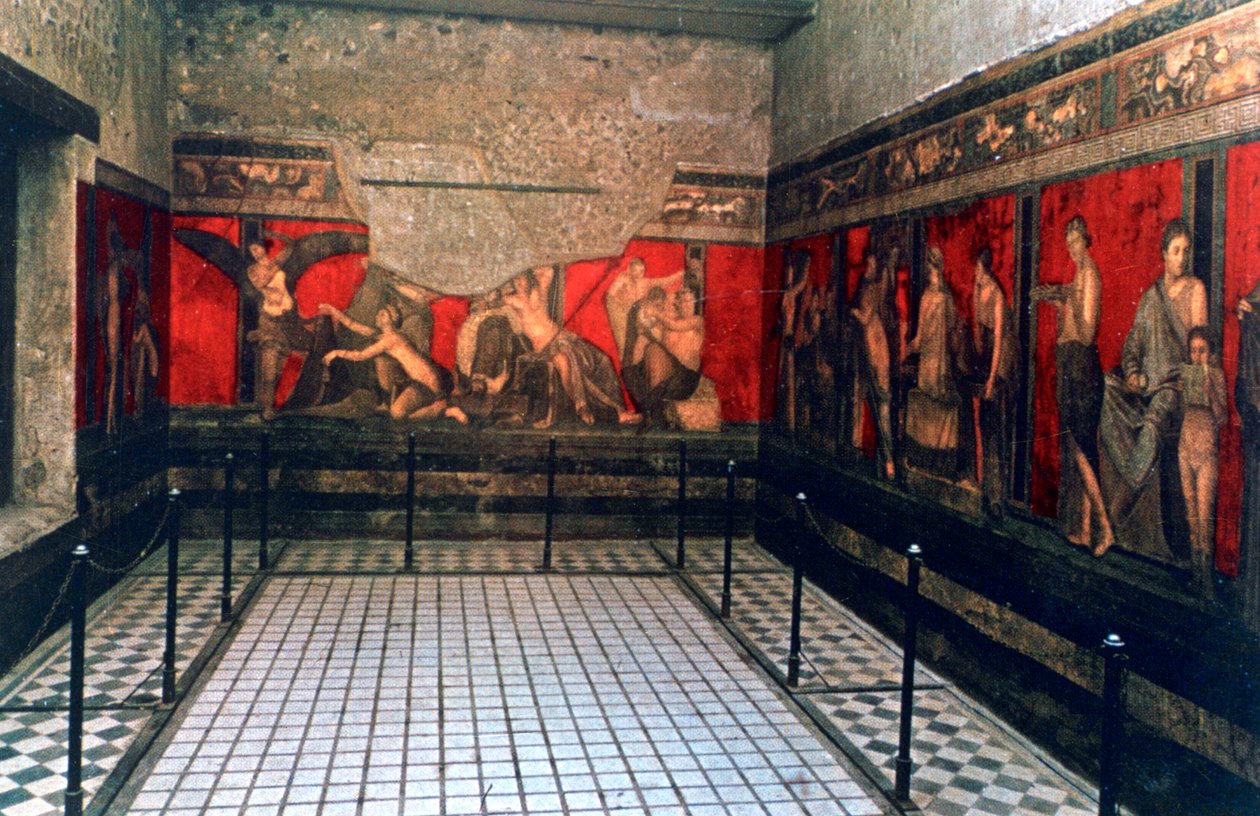 Gizemler Villası Frizi, Pompeii by Unbekannt