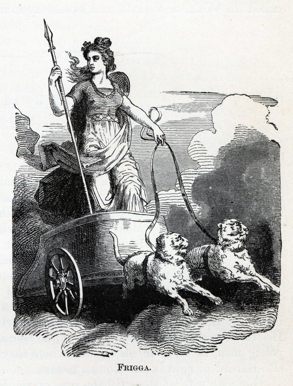 Frigga, 1882 by Unbekannt