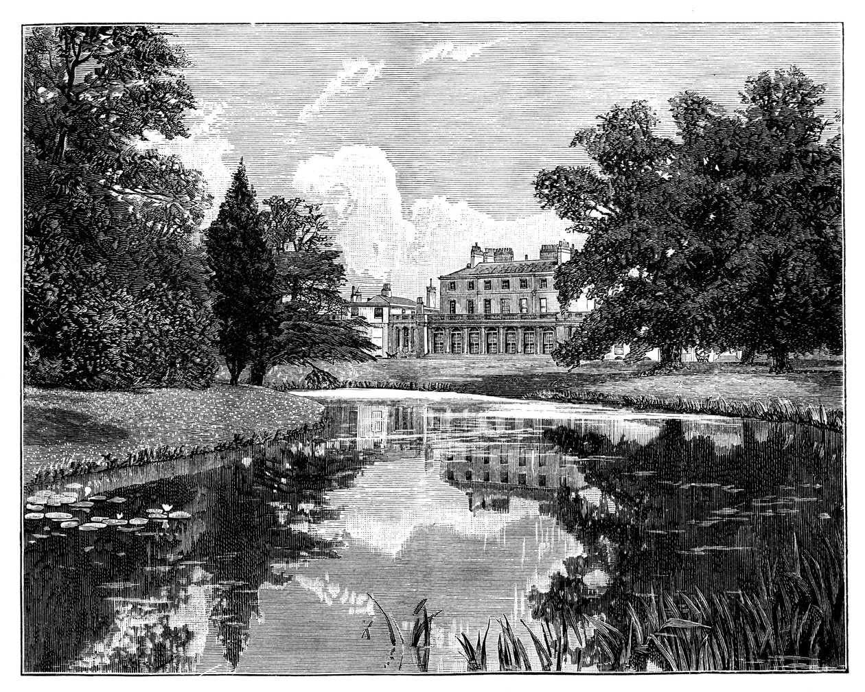 Frogmore Evi, Windsor Kalesi yakınında, Berkshire by Unbekannt