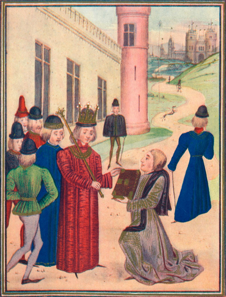 Froissart, aşk şiirleri kitabını 1395