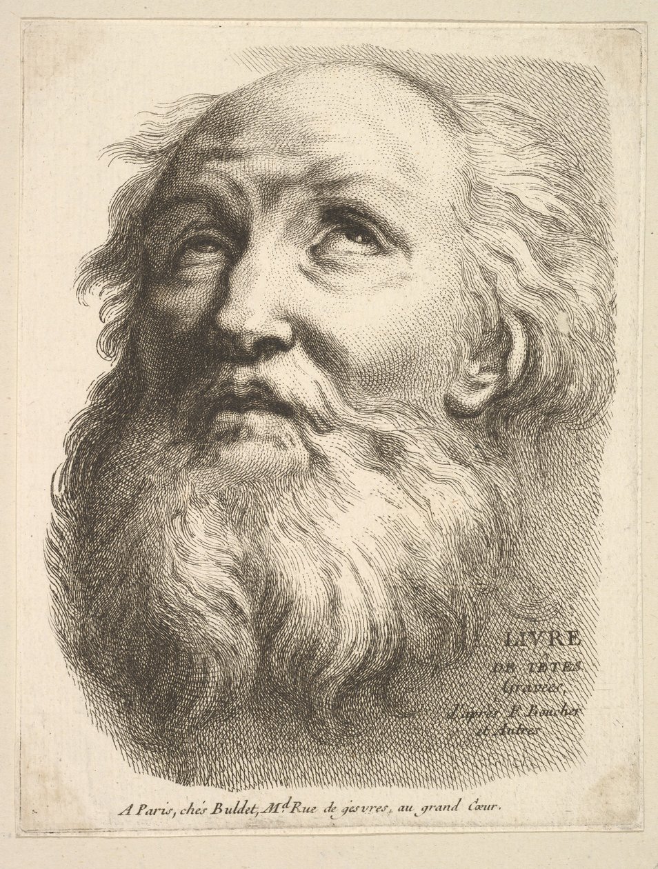 Frontispiece: Livre de Têtes Gravées dapres F. Bouch