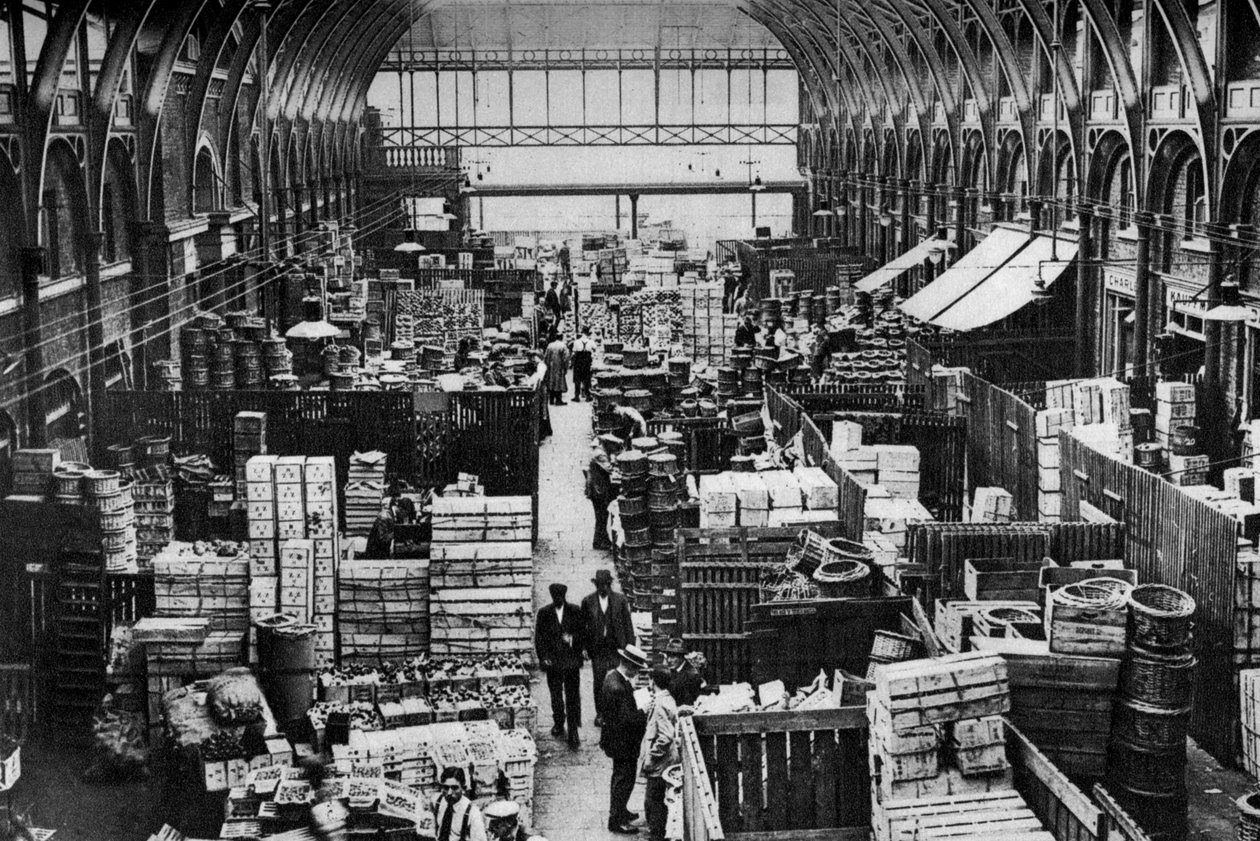 Meyve bölümü, Covent Garden, Londra, 1926-1927 by Unbekannt
