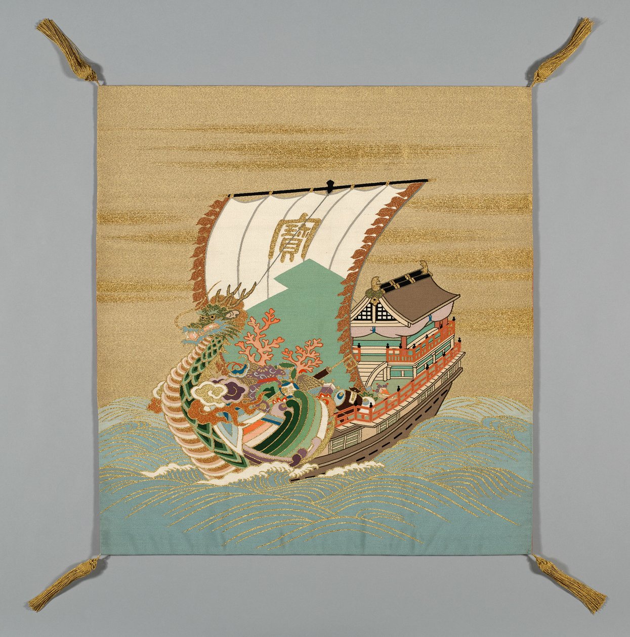 Fukusa Hediye Kılıfı, Japonya, geç Edo dönemi 1789-1868 Meiji dönemi 1868-1912, 19. yüzyıl. by Unbekannt