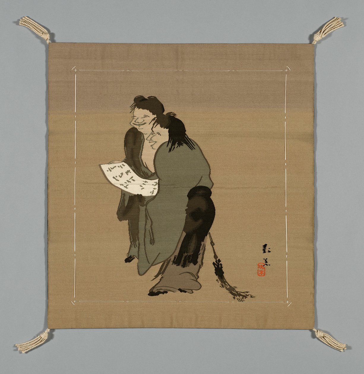 Fukusa Hediye Kılıfı, Japonya, geç Edo dönemi 1789-1868 Meiji dönemi 1868-1912, 19. yüzyıl. by Unbekannt