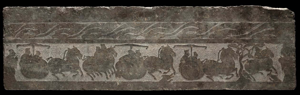 Araba Alayı ile Cenaze Rölyefi, 2. Yüzyıl. by Unbekannt