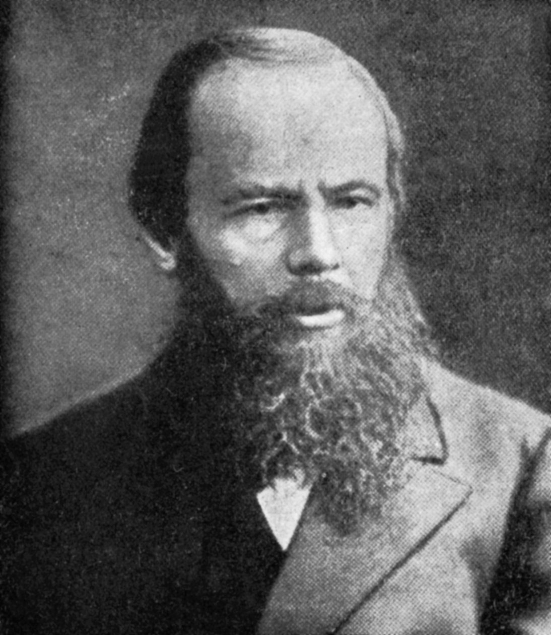 Fyodor Dostoyevski 1821-1881, Rus romancı, 20. yüzyılın başlarında by Unbekannt