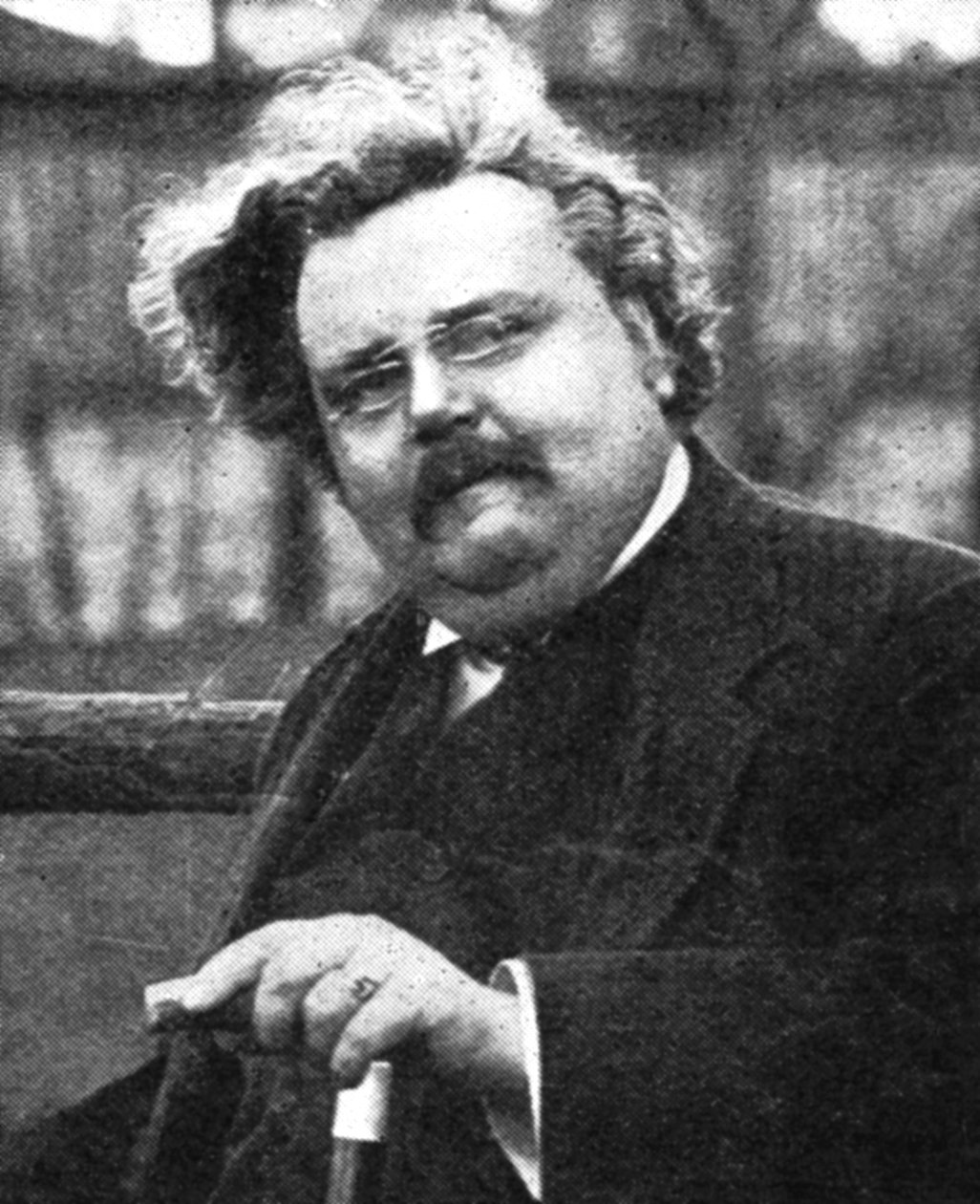 G.K. Chesterton 1874-1936, İngiliz yazar, 20. yüzyılın başları by Unbekannt