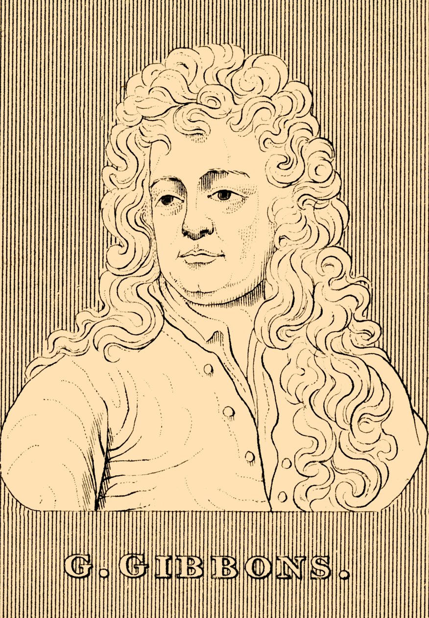 G. Gibbons, 1648-1721, 1830. by Unbekannt