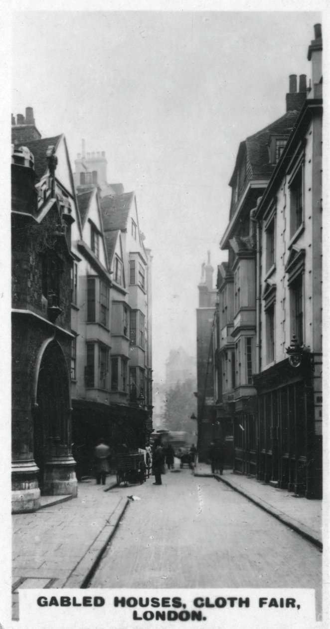 Gabled evler, Kumaş Fuarı, Londra, c1920