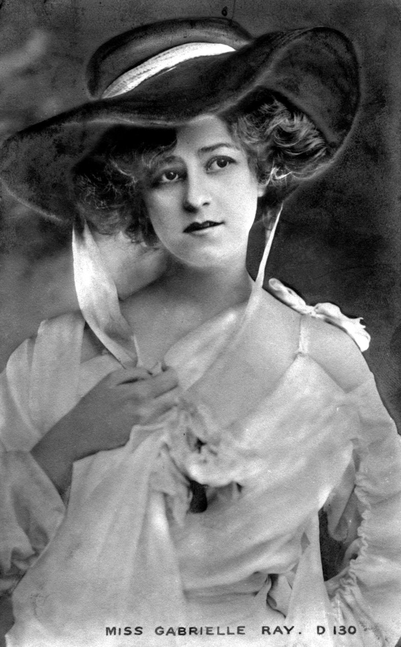 Gabrielle Ray 1883-1973, İngiliz aktris, 20. yüzyılın başlarında by Unbekannt