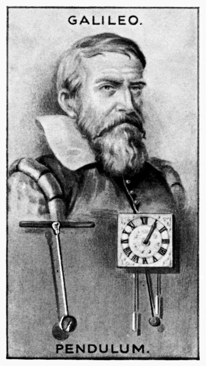 Galileo Galilei, İtalyan fizikçi, astronom ve filozof, c1924 by Unbekannt