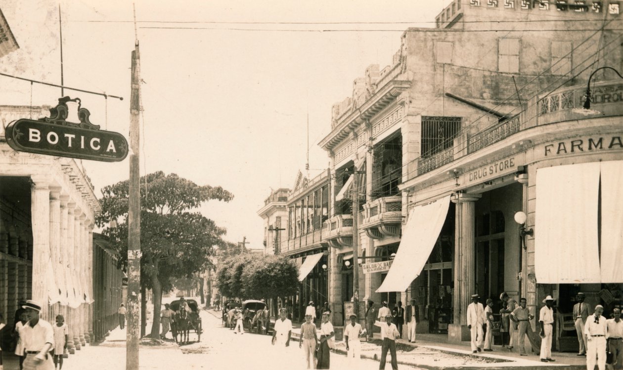 Garcia Caddesi, Guantanamo, Küba, c1900 by Unbekannt