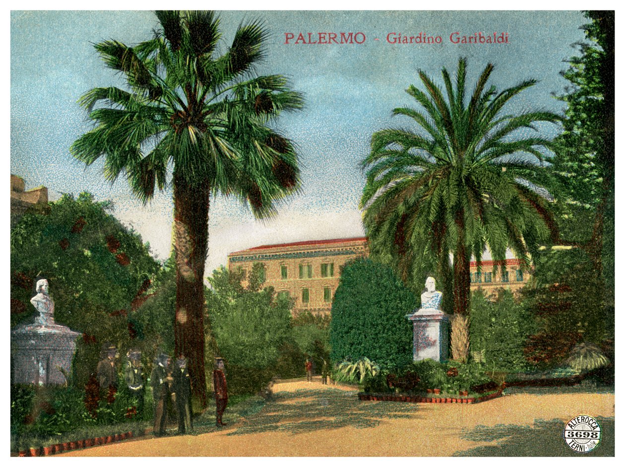 Garibaldi Bahçesi, Palermo, Sicilya, İtalya, 20. yüzyılın başları by Unbekannt