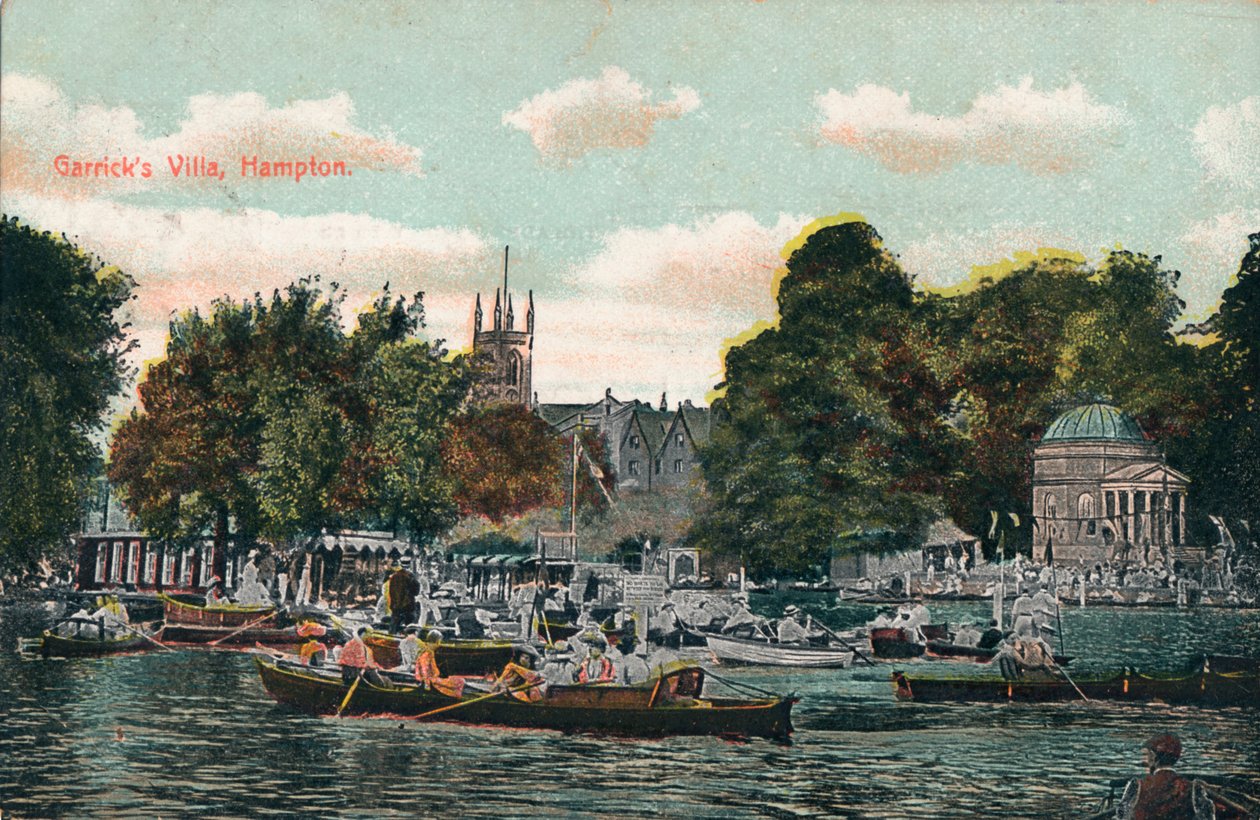 Garricks Villası, Hampton, c1910 by Unbekannt