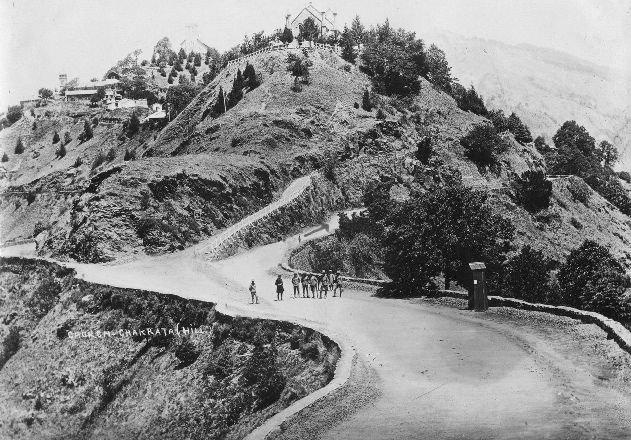 Garnizon kilisesi, Chakrata, 1917 by Unbekannt