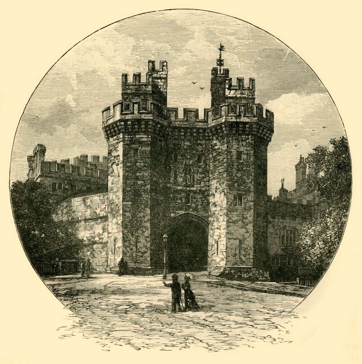 Lancaster Kalesi Geçidi, 1898. by Unbekannt