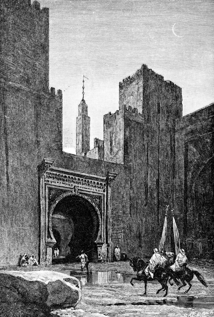 Kasbah Geçidi, Fez, Fas, 1895 by Unbekannt