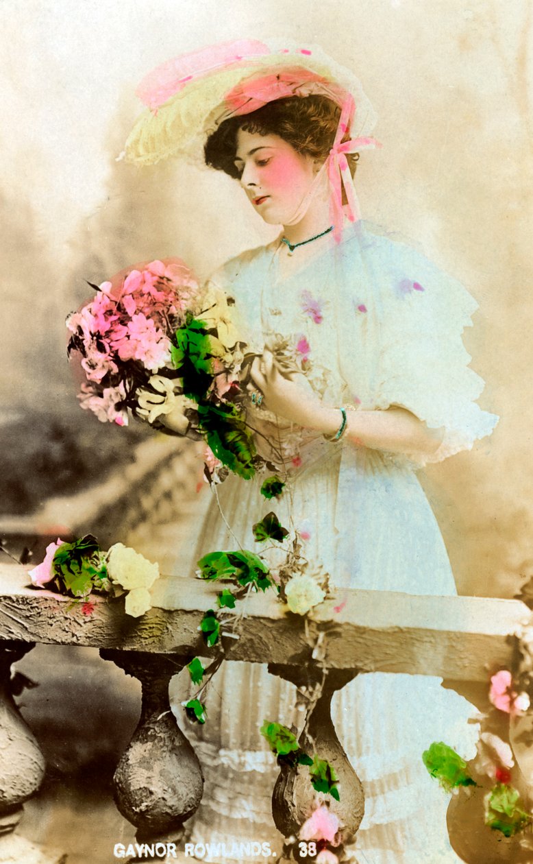 Gaynor Rowlands 1883-1906, İngiliz aktris, 20. yüzyılın başlarında by Unbekannt