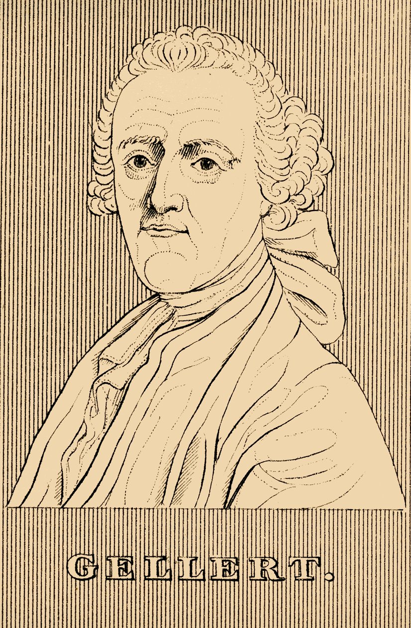 Gellert, 1715-1769, 1830. by Unbekannt