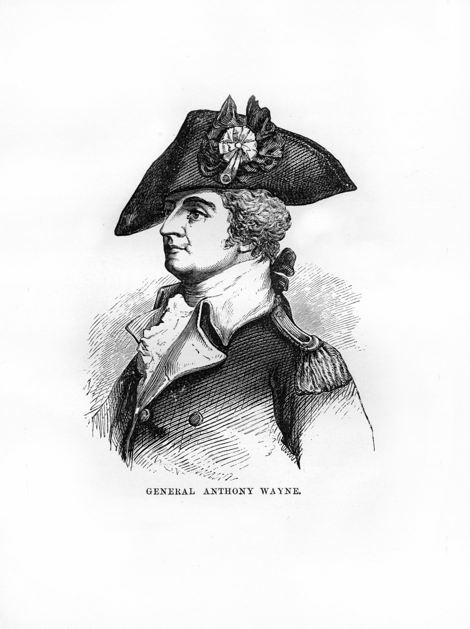 General Anthony Wayne, Birleşik Devletler Ordusu generali ve devlet adamı, 1872 by Unbekannt