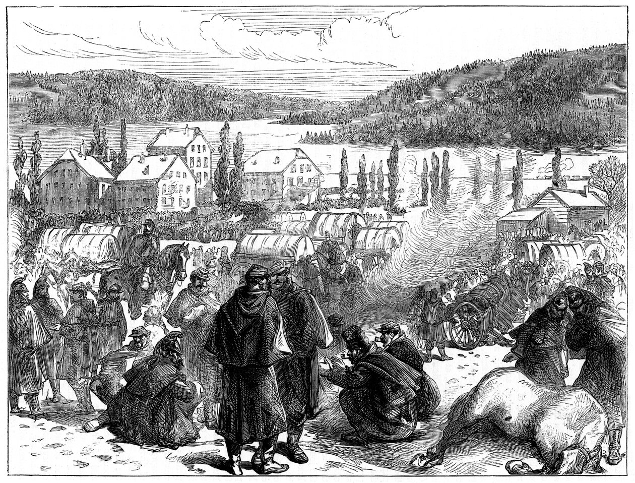 General Bourbakis, Şubat 1871