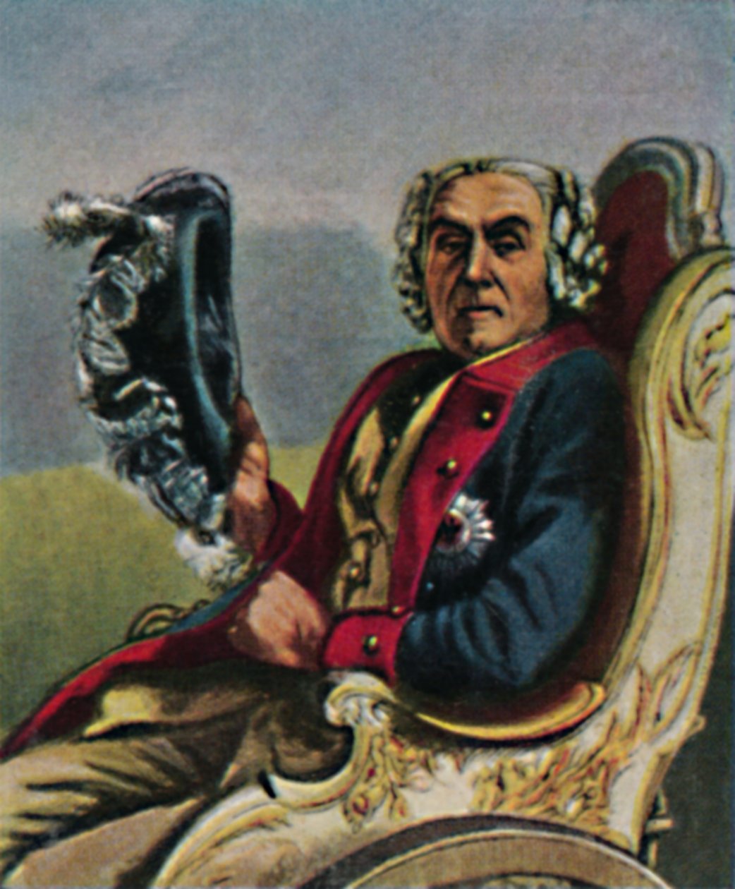 Genel Fouque 1698-1774. - Menzel