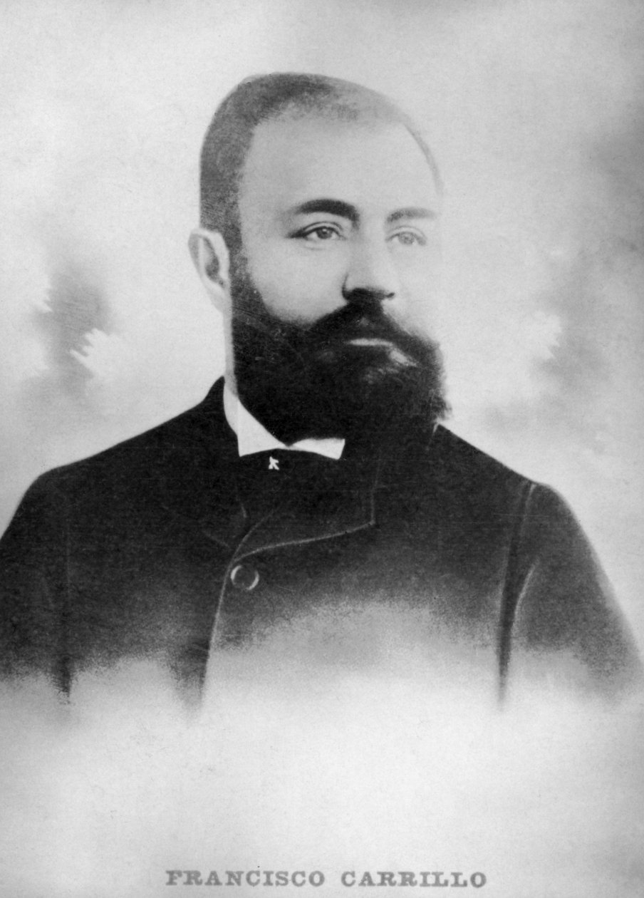 General Francisco Carrillo, Küba Kurtuluş Ordusu, c1910 by Unbekannt