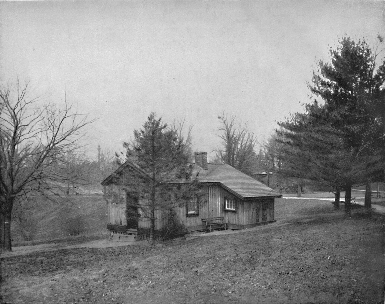 Genel Hibeler Günlük Kabin, Fairmount Park, Philadelphia, c1897. by Unbekannt
