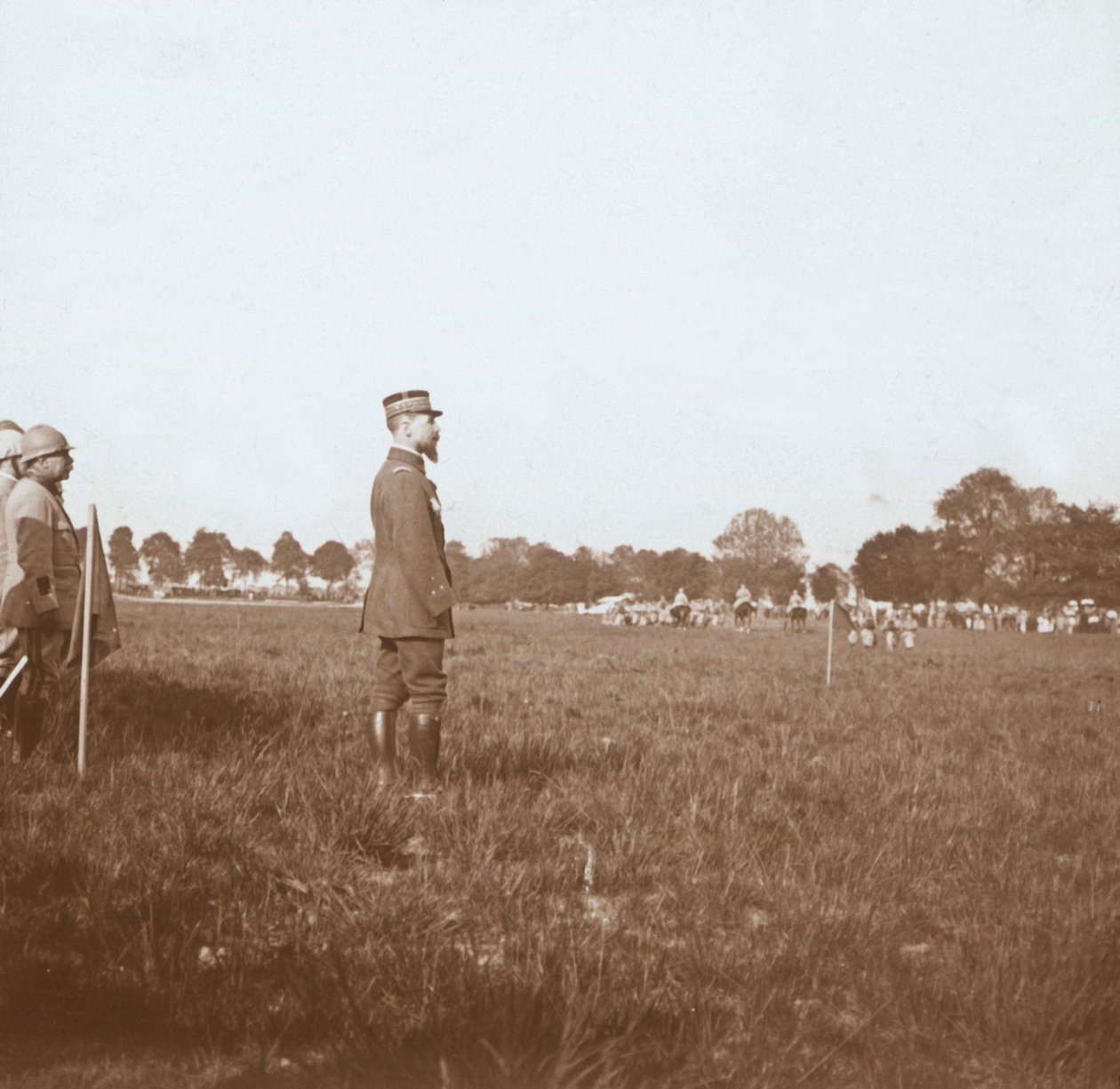 General Henri Gouraud, Chalons, Marne, kuzey Fransa, c1914-c1918. by Unbekannt