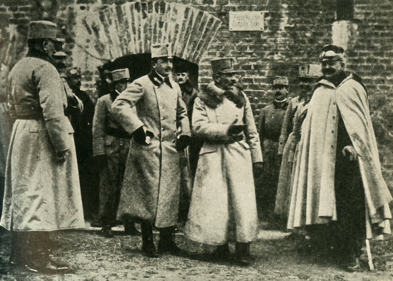 General Kusmanek ve Prens Francis Joseph, Przemysl Kalesi