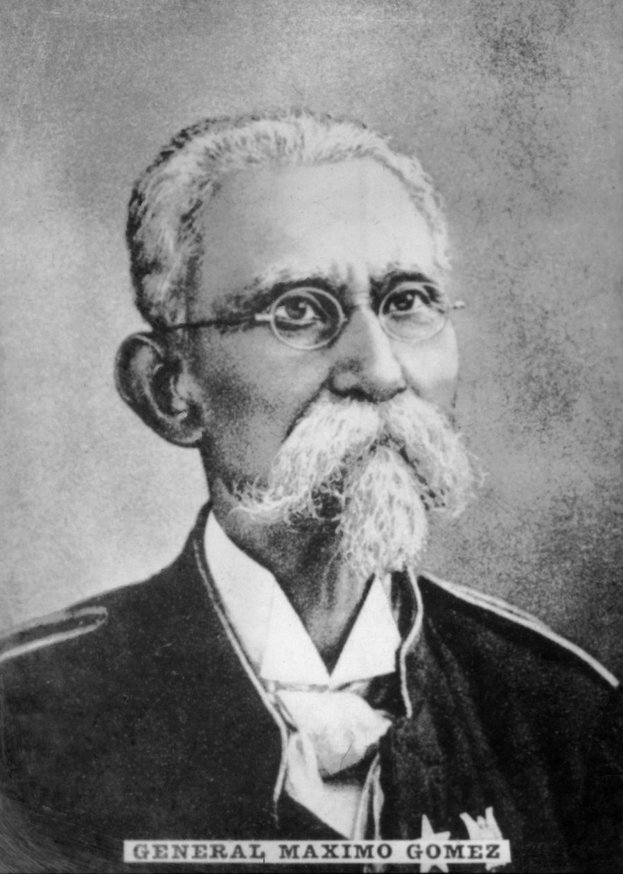 General Maximo Gomez 1836-1905, On Yıl Savaşlarında Dominik Tümgenerali, c1910 by Unbekannt