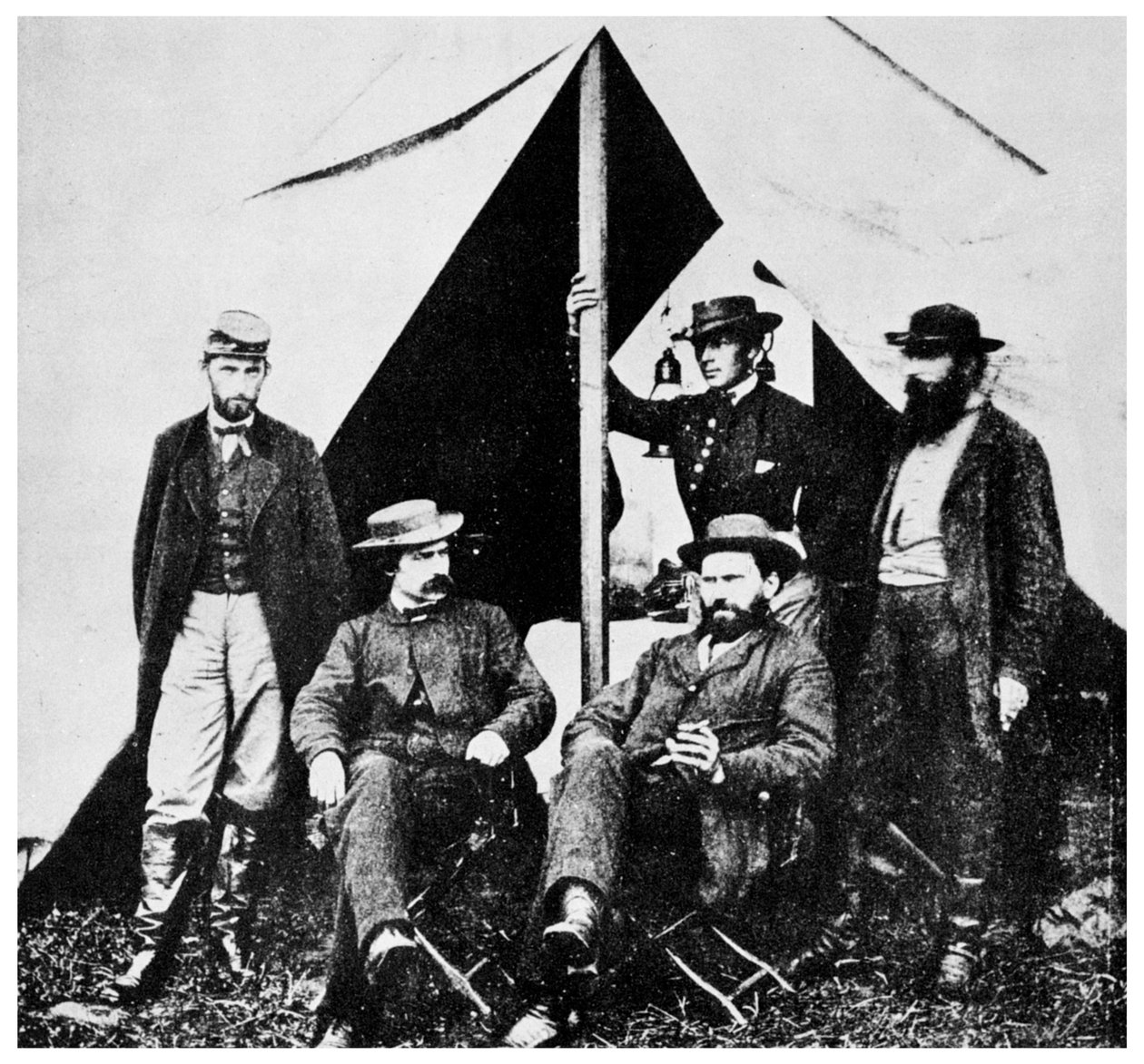 General McClellans karargahı, Antietam, Maryland, Amerikan İç Savaşı, 1861-1862 1955 by Unbekannt