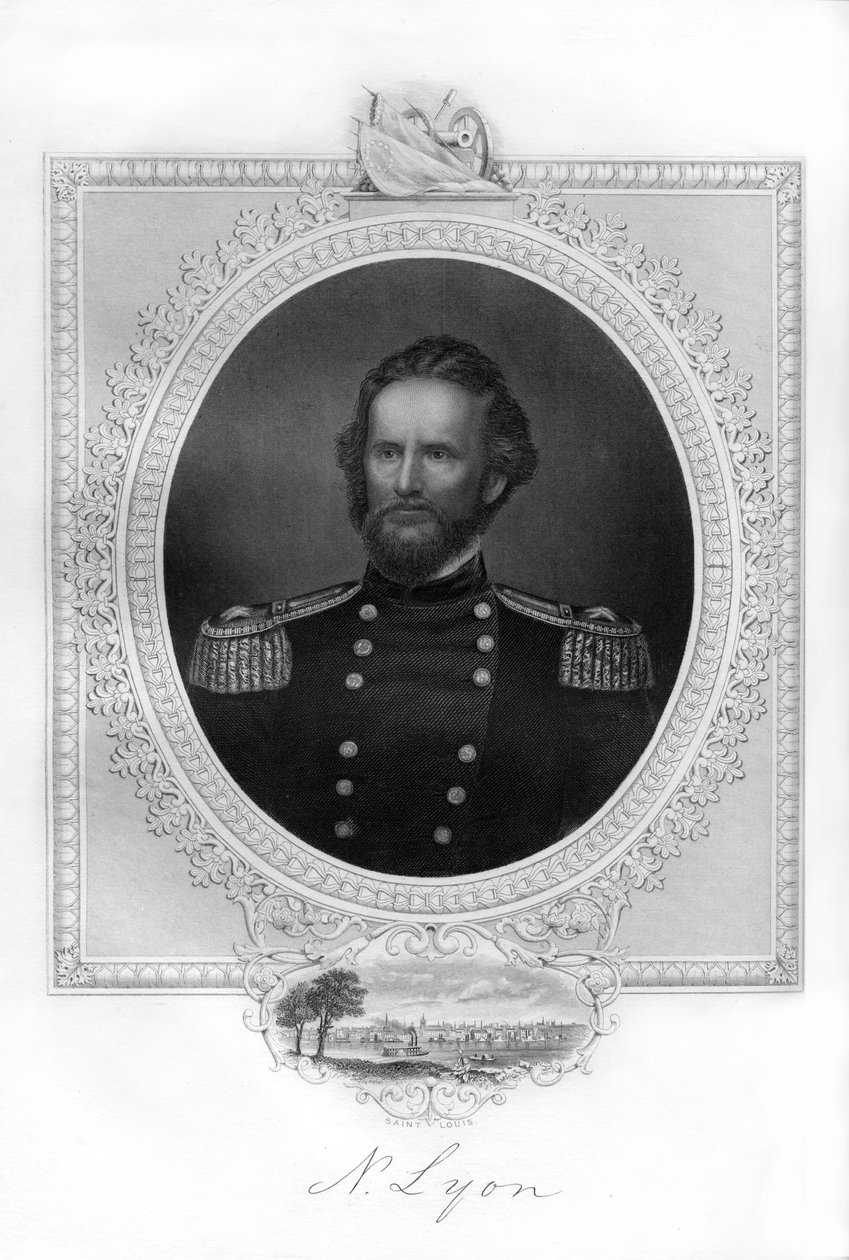 General Nathaniel Lyon, Amerikan İç Savaşı