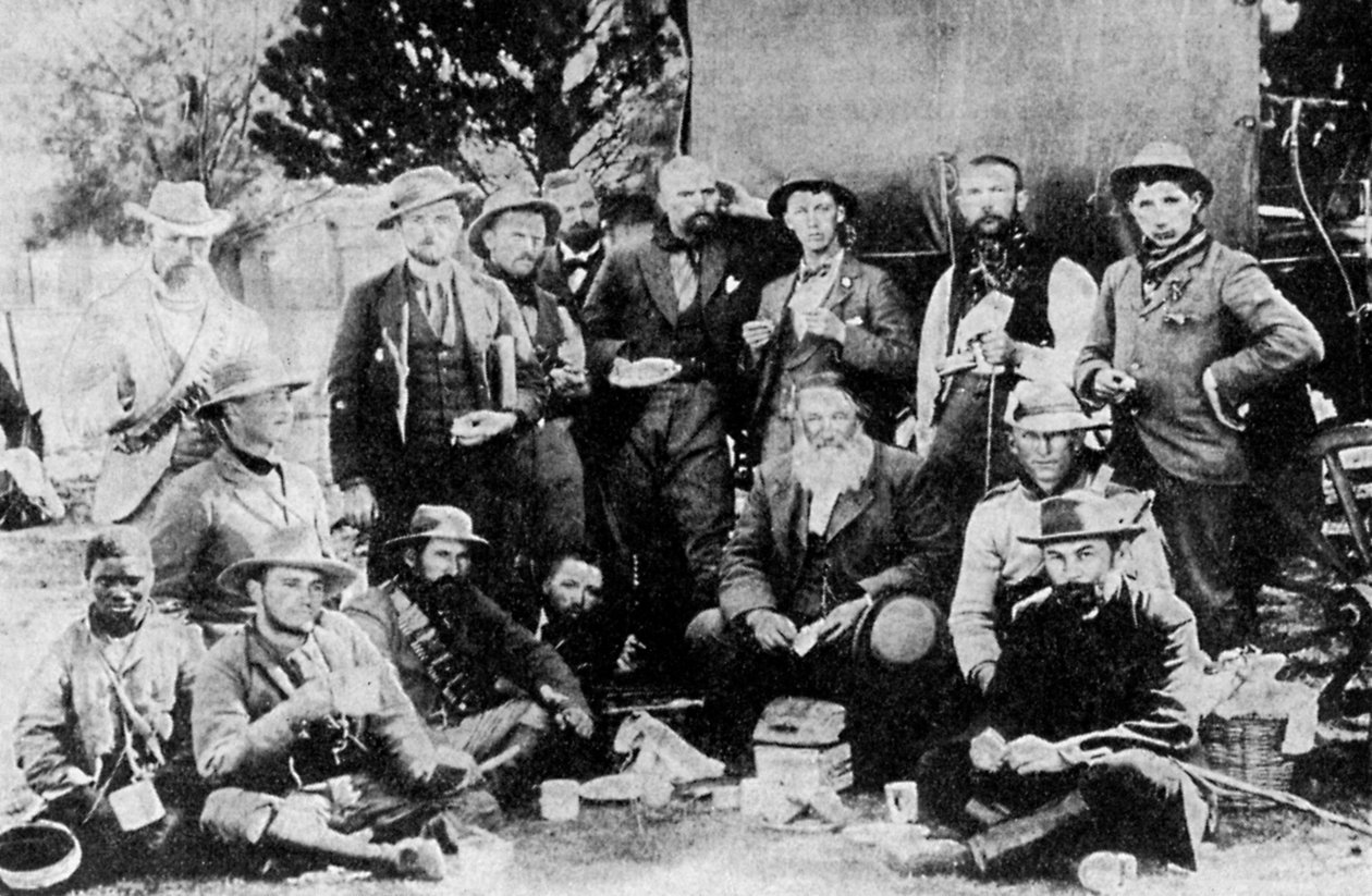 General Piet Joubert 1831-1900 ve personel, 19. yüzyılın sonları 1935 by Unbekannt