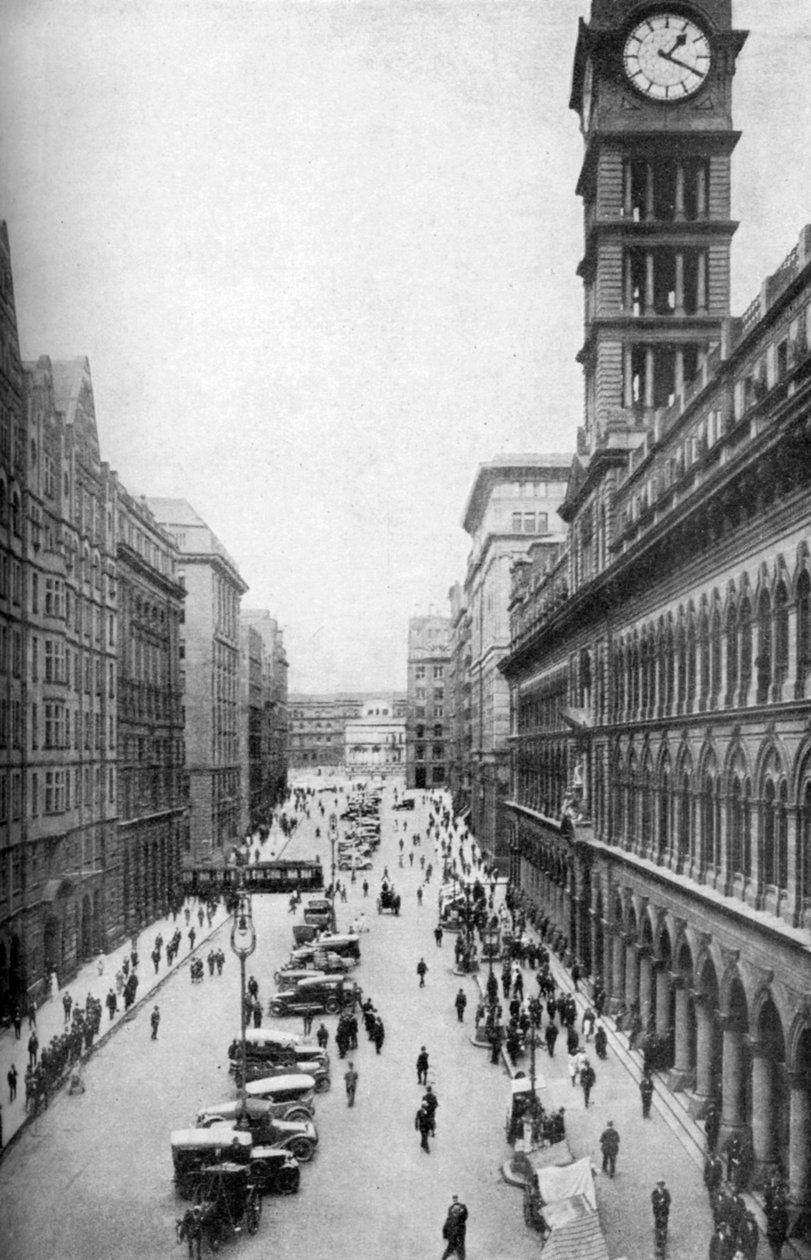 Genel Postane, Martin Place, Sidney, Yeni Güney Galler, Avustralya, c1924 by Unbekannt