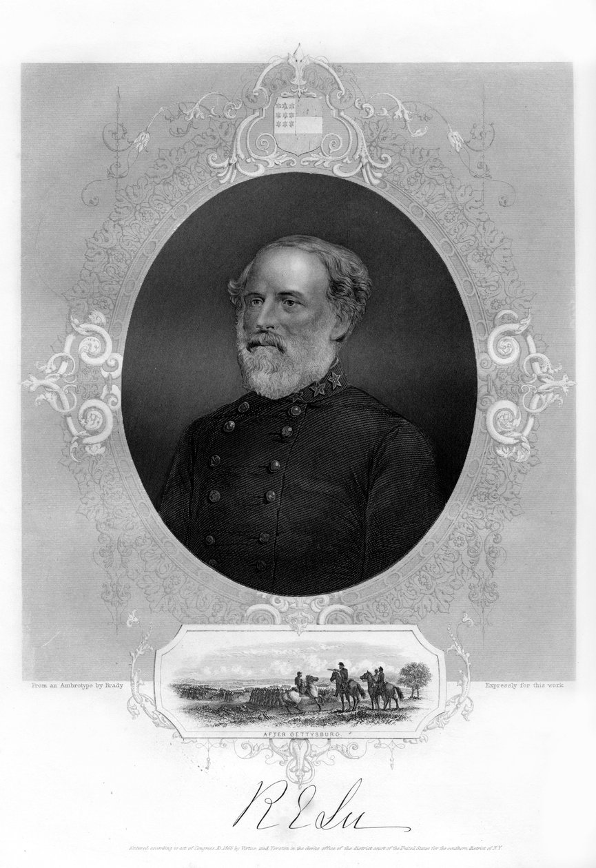 General Robert E Lee, Konfederasyon generali, 1862-1867 by Unbekannt