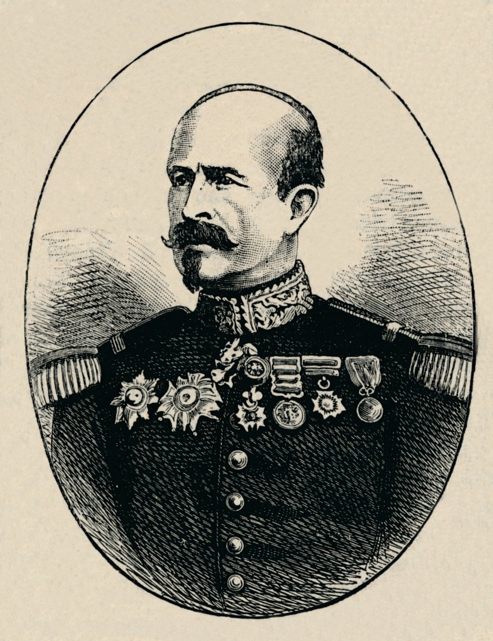 General Trochu, 1902 by Unbekannt