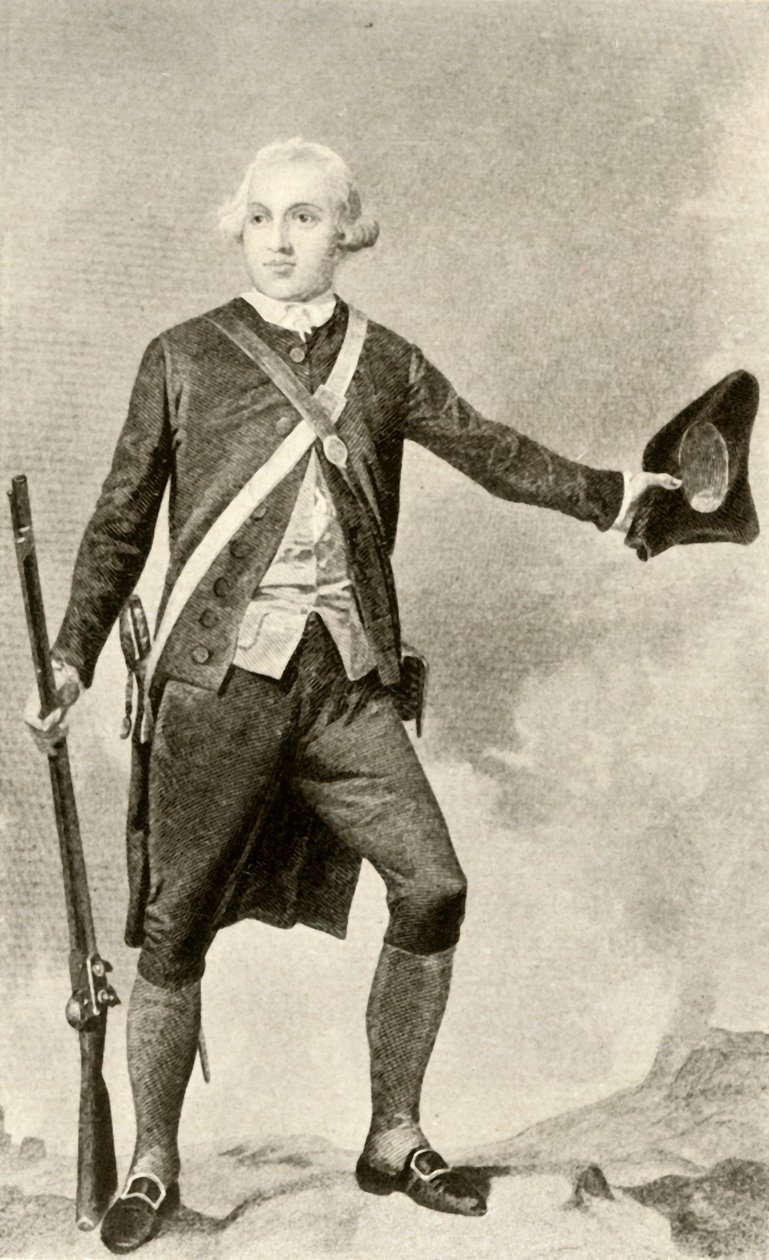 General Warren, bir dakika adamı kıyafeti içinde, c1760, 1937. by Unbekannt
